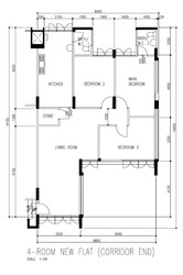 Blk 102 Woodlands Street 13 (Woodlands), HDB 4 Rooms #199933782
